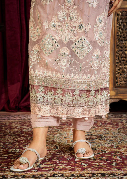 Kehkashan Pastel Pink