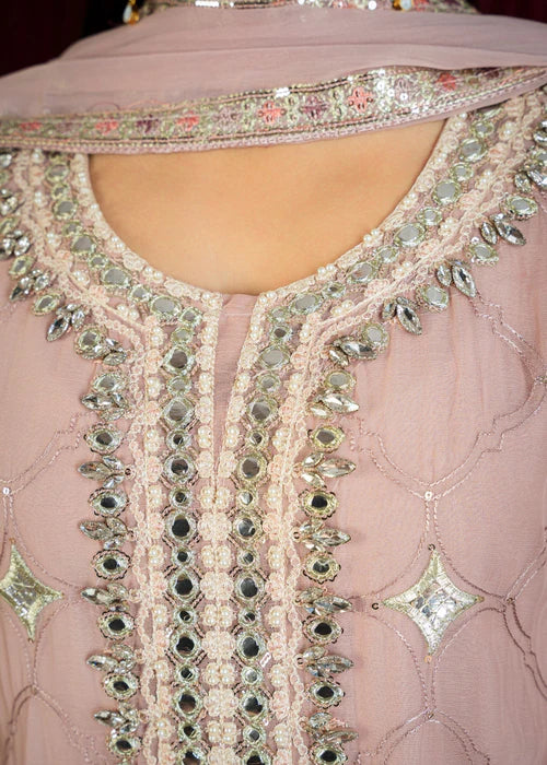 Kehkashan Pastel Pink